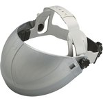 82501-00000CP, Clear PC Face Shield with Head Guard , Resistant To Impact