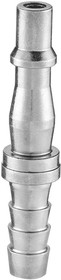 Фото 1/3 BRP 066808P2, Treated Steel Plug for Pneumatic Quick Connect Coupling, 8mm Hose Barb