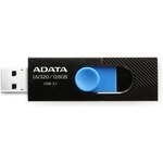AUV320-128G-RBKBL, Флеш накопитель 128GB A-DATA UV320, USB 3.2, черный/голубой