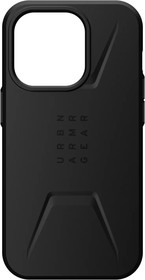 Фото 1/8 Чехол UAG Civilian для iPhone 14 Pro for MagSafe Black (114038114040)