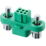 G125-2240696F1, CONNECTOR HOUSING, RCPT, 6POS, 1.25MM