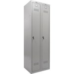 Шкаф металлический для одежды LK 21-60 2 секции в1830ш600г500мм;32кг 291126