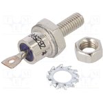ZB25AR12, Diode: rectifier with thread; 1.2kV; 1.3V; 25A; DO5; M5; screws