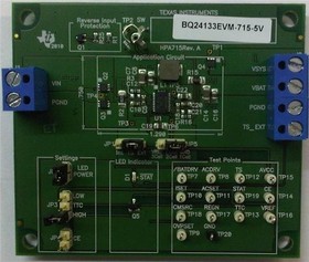 Фото 1/2 BQ24133EVM-715-5V, Power Management IC Development Tools Eval Mod for BQ24133