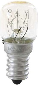 Фото 1/3 Лампа накаливания T22 15Вт E14 220-230В (для духовок) JazzWay 3329136