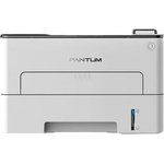 Лазерный монохромный принтер Pantum P3010DW, Printer, Mono laser, A4, 30 ppm (max 60000 p/mon), 350 MHz, 1200x1200 dpi, 128 MB RAM, Duplex,