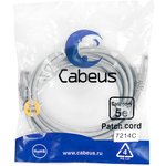 Cabeus PC-UTP-RJ45-Cat.5e-3m Патч-корд U/UTP, категория 5е, 2xRJ45/8p8c ...