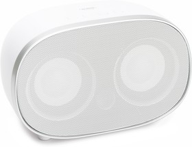 Фото 1/10 Bluetooth колонка WK ST600 BT 5.0, 2x5W, AUX, LED светомузыка (белая)