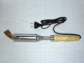 TLW-300 Вт, Паяльник 220В/300Вт, деревянная ручка, жало плоское-медь