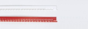 0 378 09, Slide On Cable Markers, Black, Pre-printed "0"
