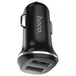 Авто ЗУ/ 2 USB/ HOCO HC-35909 Z1/ Выход: 10.5W/ Black