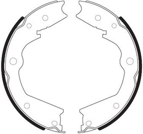 BS28006, Колодки тормозные