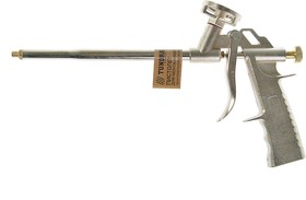 Фото 1/4 Пистолет для монтажной пены цельнометаллический корпус 1935496