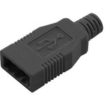 USBHD2.0-Z-A, USB HOOD, 180DEG, LSZH, BLACK