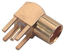 85_MMCX-50-0-1/111_OE, RF Connectors / Coaxial Connectors MMCX right angle PCB jack(f)