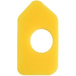 Воздушный фильтр для двигателей Briggs&Stratton, желтый (аналог 698369) 131093