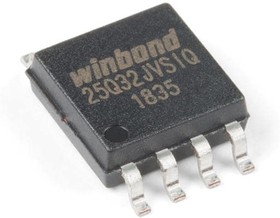 COM-15809, SparkFun Accessories Serial Flash Memory - W25Q32FV (32Mb, 104MHz, SOIC-8)
