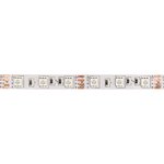 141-389, Лента светодиодная 12В, SMD5050, 14,4Вт/м, 60 LED/м, RGB, 10мм, 5м, IP20