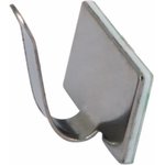 07-2420, Self-adhesive metal pad with a clip for a 20x10 mm train (100 pcs/pack)