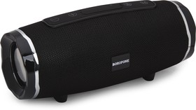 Фото 1/10 Bluetooth колонка BOROFONE BR3 BT 5.0, 5Wx2, AUX, microSD, USB, FM (черная)