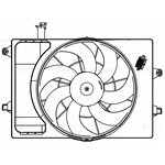 LFK 0821, Электровентилятор охлаждения для а/м Hyundai Creta (21-) 1.6i/2.0i (с ...