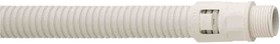 FLK20-M20W, External Thread Fitting, Conduit Fitting, 20mm Nominal Size, M20, Nylon, White