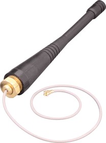 Фото 1/2 ANT-B28-PW-QW-UFL, ANT-B28-PW-QW-UFL Whip WiFi Antenna with UFL Connector, 2G (GSM/GPRS), 3G (UTMS), 4G (LTE)