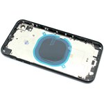 Back Cover (Housing) Assembly with Frame for Apple iPhone XR black
