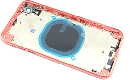 Задняя крышка (корпус) в сборе с рамкой для Apple iPhone XR coral