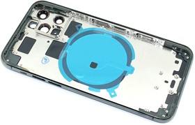 Задняя крышка (корпус) в сборе с рамкой для Apple iPhone 11 Pro зеленая