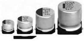 RVS-16V100MU-R, Aluminum Electrolytic Capacitors - SMD 16V 10uF 4X5.3 NCNR