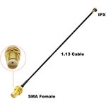 U.FL to SMA Female переход на кабеле 1.13 мм длина 10см