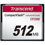 TS512MCF220I, CF220I CompactFlash Industrial 512 MB SLC Compact Flash Card