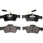 C12CR0145, Тормозные колодки задние, Low Metallic