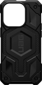 Фото 1/9 Чехол UAG Monarch для iPhone 14 Pro for MagSafe Kevlar Black (114030113940)