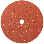Диск шлифовальный на бумажной основе 518 Orange Ceramic Multi holes Р60 (50 шт ...