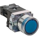 xb2-bw61-24, BW61 button with 24 V socket blue NO EKF PROxima