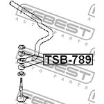 TSB-789, Втулка тяги стабилизатора TOYOTA COROLLA AE10#,CE10#,EE10# ...