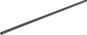 CGPT-1.6/0.8-0-STK, Heat Shrink Tubing, Black 1.6mm Sleeve Dia. x 1.2m Length 2:1 Ratio, CGPT Series