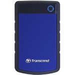 Портативный HDD Transcend StoreJet 25H3 1Tb 2.5, USB 3.0, син, TS1TSJ25H3B