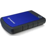 Портативный HDD Transcend StoreJet 25H3 2Tb 2.5, USB 3.0, син, TS2TSJ25H3B