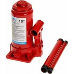 Гидравлический бутылочный домкрат 10 т в коробке /красный/ AV-074210
