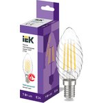 LLF-CT35-7-230-40-E14-CL, Лампа LED CT35 свеча вит. 7Вт 230В 4000К E14 серия 360° IEK
