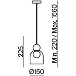 Freya Подвесной светильник FR5220PL-01G5