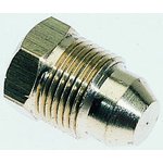 220040400, Brass Tubing Plug for 1/4in