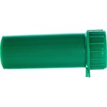 Пенал для ключей пластмассовый d-40 h-100, Цвет: зелёный 24135