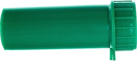 Фото 1/3 Пенал для ключей пластмассовый d-40 h-100, Цвет: зелёный 24135