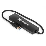 EX296928RUS, USB Hub (Hub) 4-in-1 ExeGate DUB-4P/3 (USB3.0 -- 4xUSB3.0 Adapter ...