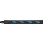 EX296928RUS, USB Hub (Hub) 4-in-1 ExeGate DUB-4P/3 (USB3.0 -- 4xUSB3.0 Adapter ...