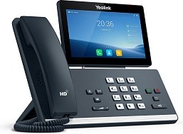 Фото 1/10 Телефон YEALINK SIP-T58W, 16 аккаунтов, цветной сенсорный экран 7" 1024х600, Android, WiFi, Bluetooth, GigE, без CAM50, без БП, шт